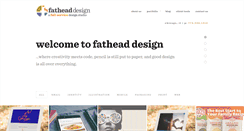 Desktop Screenshot of fatheaddesign.com