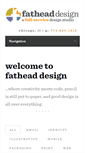 Mobile Screenshot of fatheaddesign.com